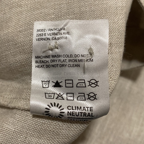 NWT Reformation Freddie Linen Pant - Picture 14 of 14